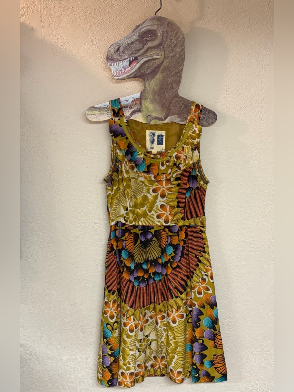 Edme & Esyllte Silk Botanical Dress